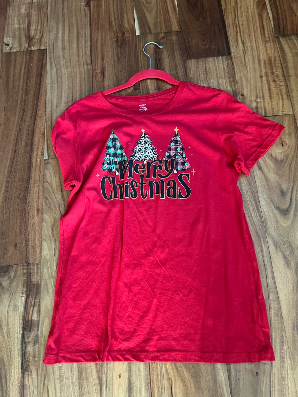 Holiday Time Red teen Holiday T-Shirt M